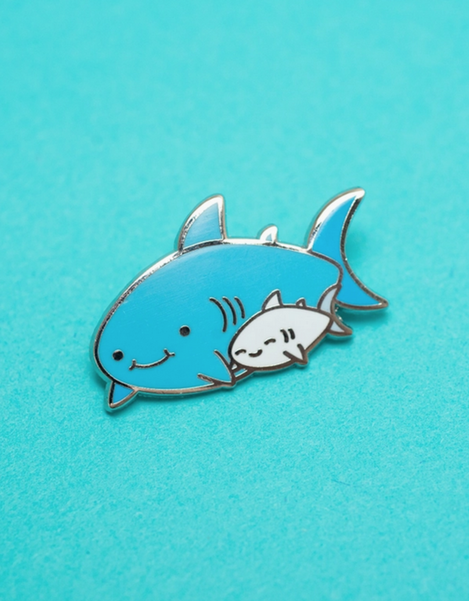 Shark Friends Enamel Pin