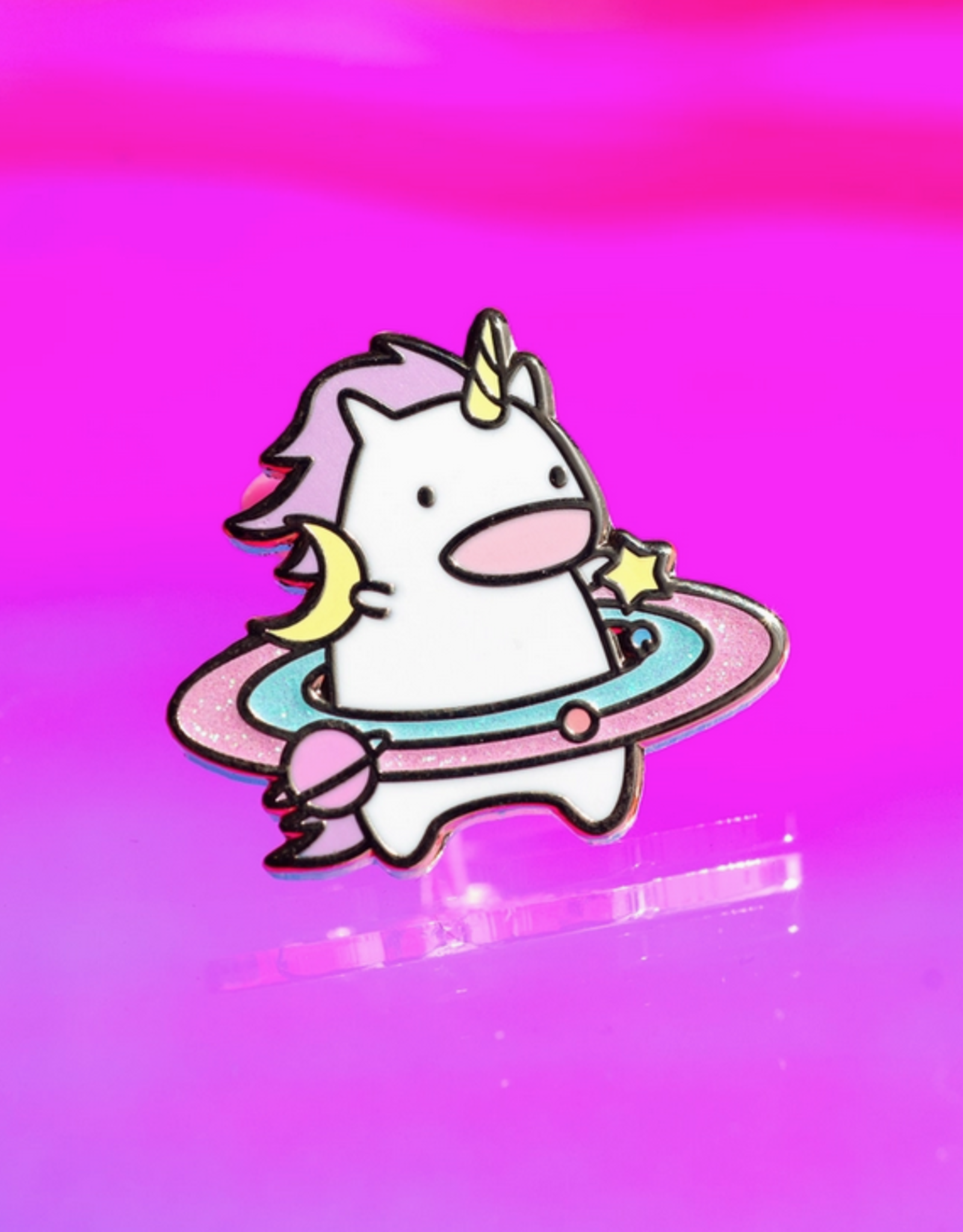 Work It, Galaxy Unicorn Enamel Pin