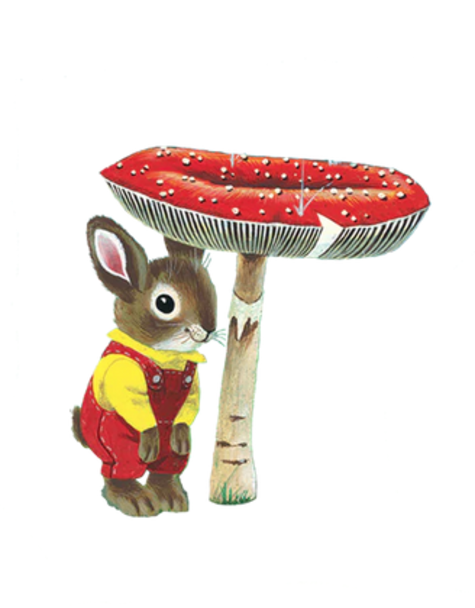 Toadstool Bunny Richard Scarry Tattoo Pair