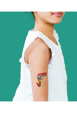 Toadstool Bunny Richard Scarry Tattoo Pair