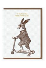 To My Rad Dad, Happy Father's Day Greeting Card