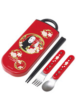 Spirited Away Utensil Set (Dark Red)