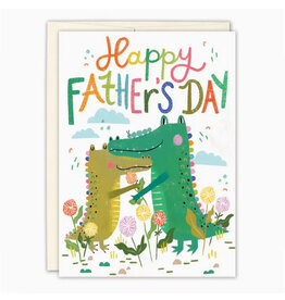 Crocodiles Father's Day Greeting Card