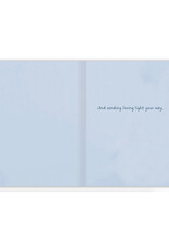 Lighthouse Thinking Of You Sympathy Greeting Card