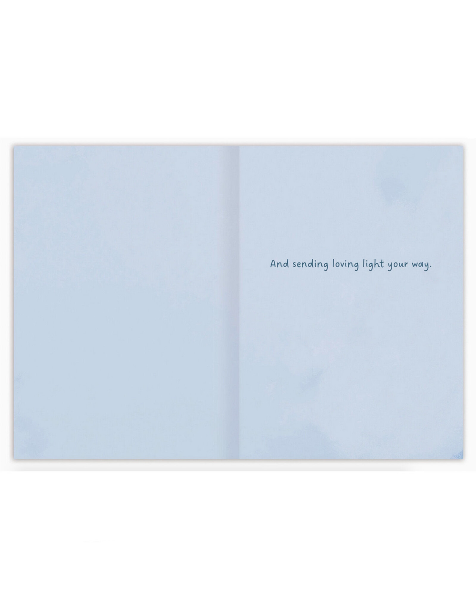 Lighthouse Thinking Of You Sympathy Greeting Card