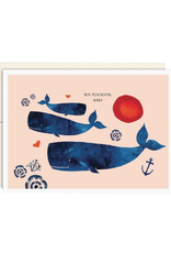 Sea You Soon Baby (Whale) Greeting Card Sea You Soon Baby (Whale) Greeting Card
