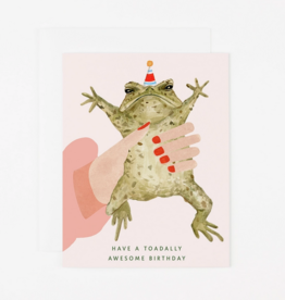 Have a Toadally Awesome Birthday Greeting Card