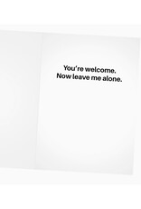 Here's Your Damn Card Greeting Card