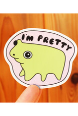I'm Pretty Frog Sticker