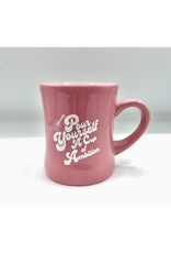 Cup of Ambition Dolly Parton Pink Diner Mug