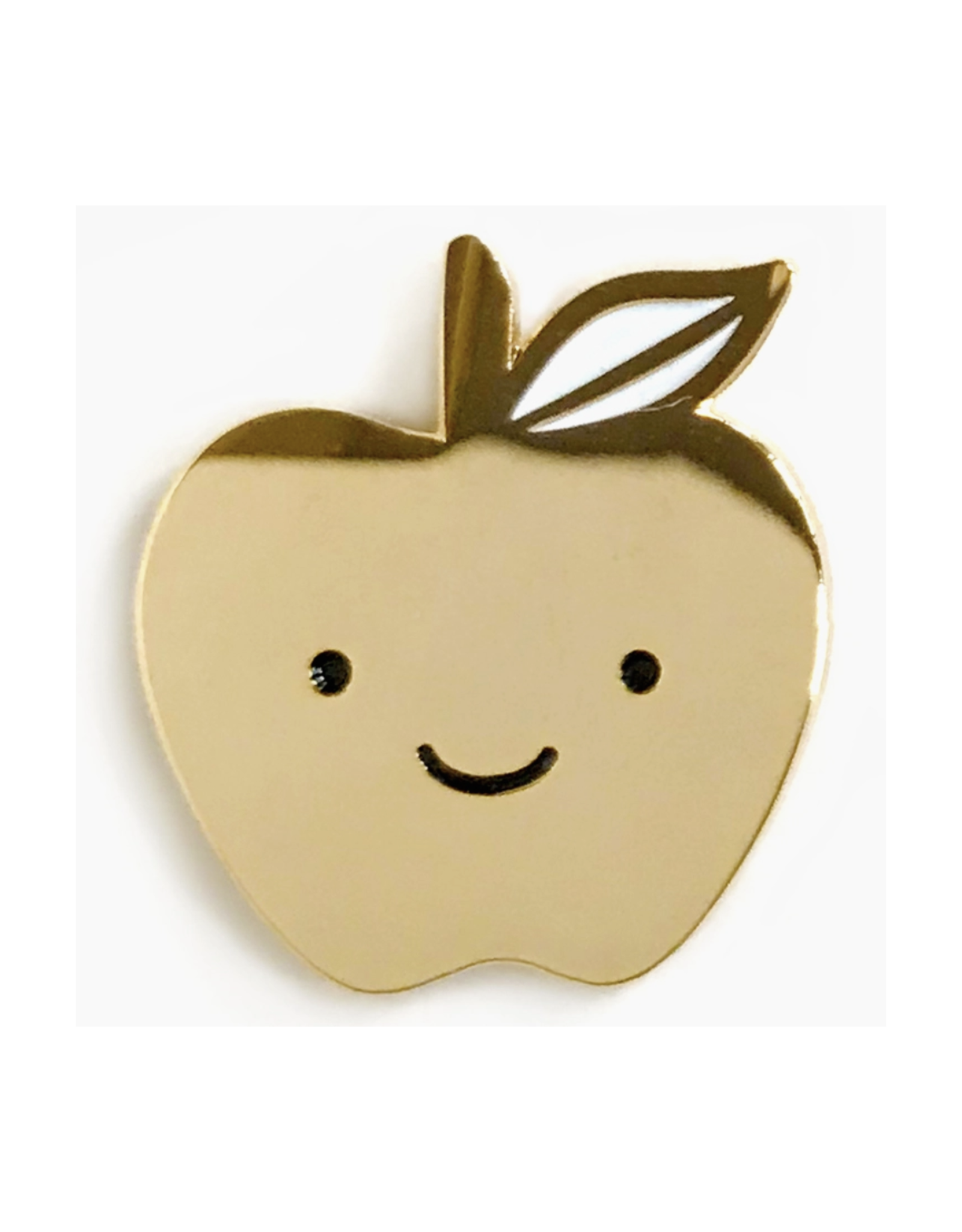 Golden Apple Enamel Pin