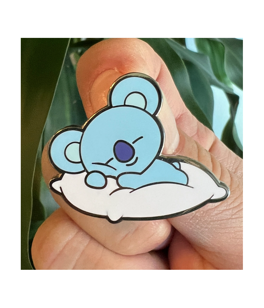 Cute Koala Enamel Pin - Home