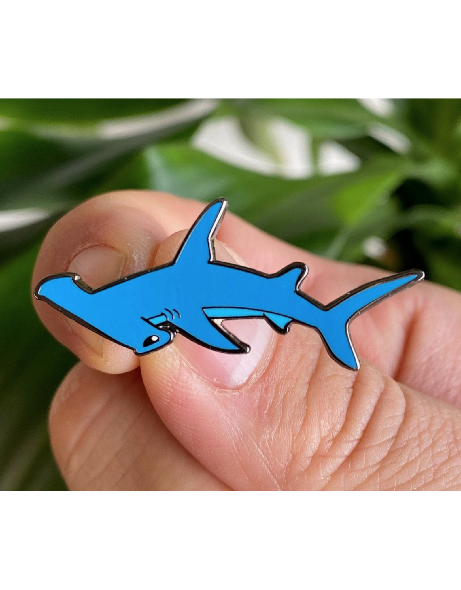 Hammerhead Shark Enamel Pin