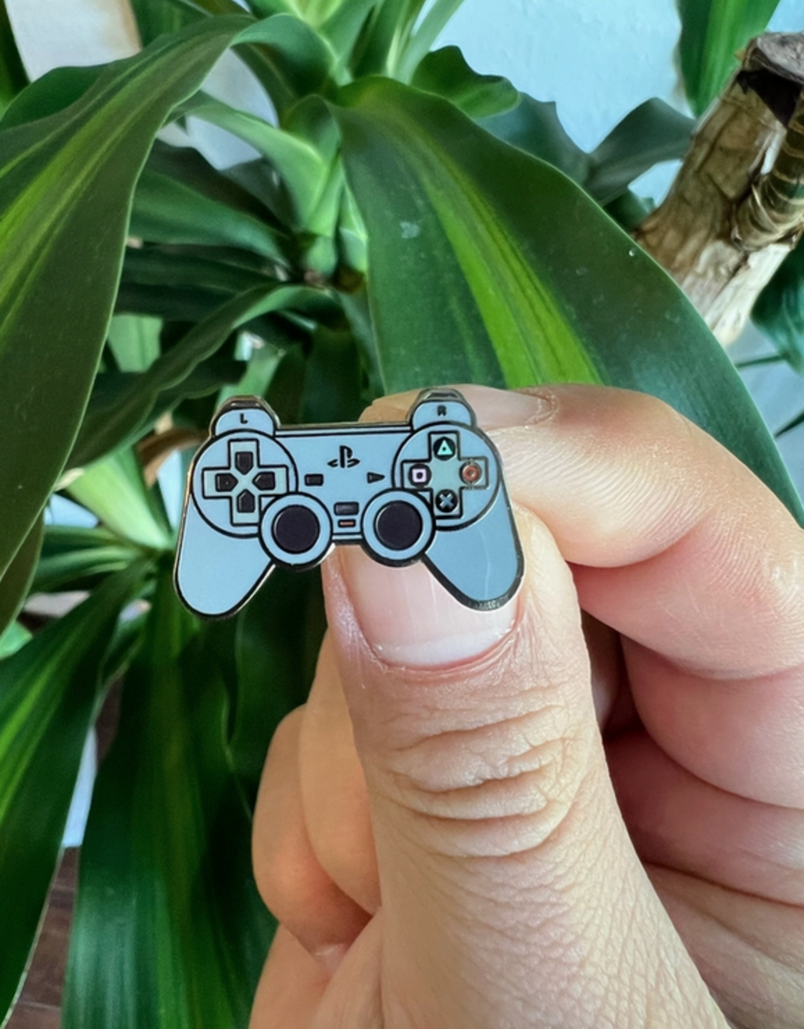 Playstation 2 Controller Enamel Pin