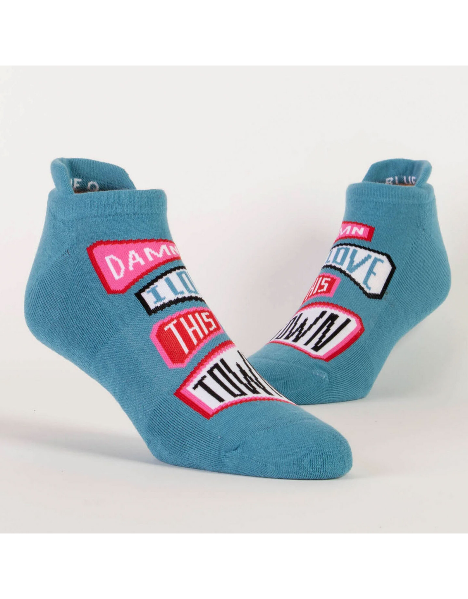 Damn, I Love This Town Sneaker Socks