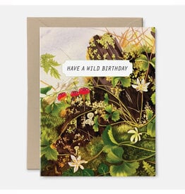 Have A Wild Birthday Mushroom Greeting Card Have A Wild Birthday Mushroom Greeting Card