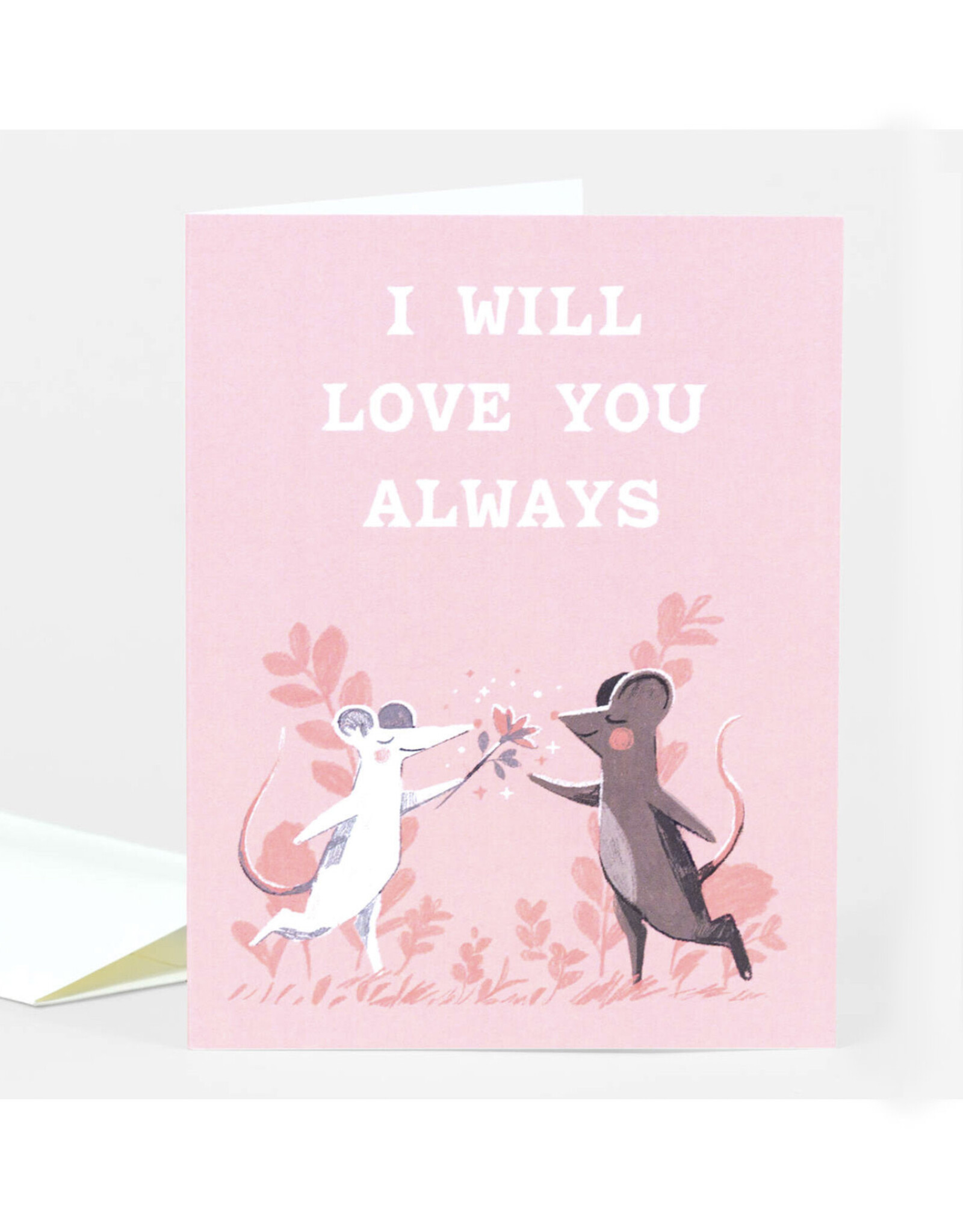 I Will Love You Always Mice Greeting Card