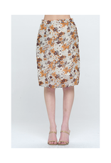 Retro Floral Skirt*