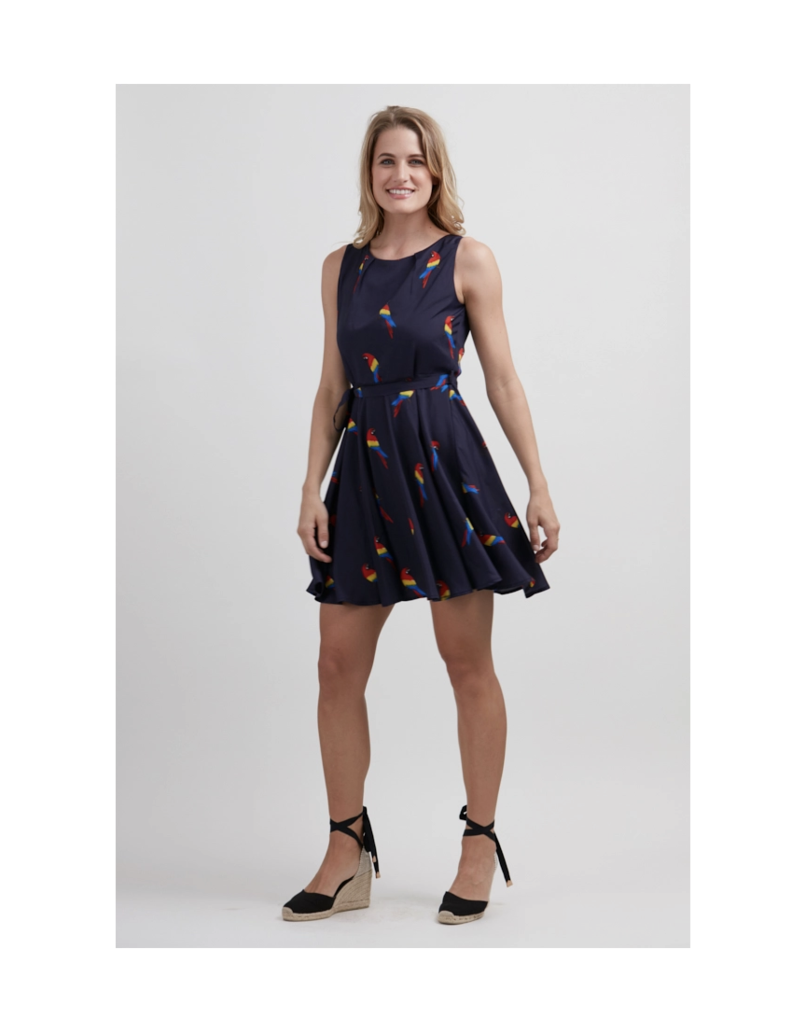 Colorful Parrot Dress