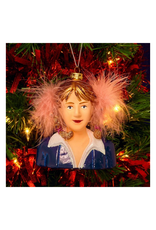 Britney Spears Glass Ornament