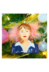 Britney Spears Glass Ornament