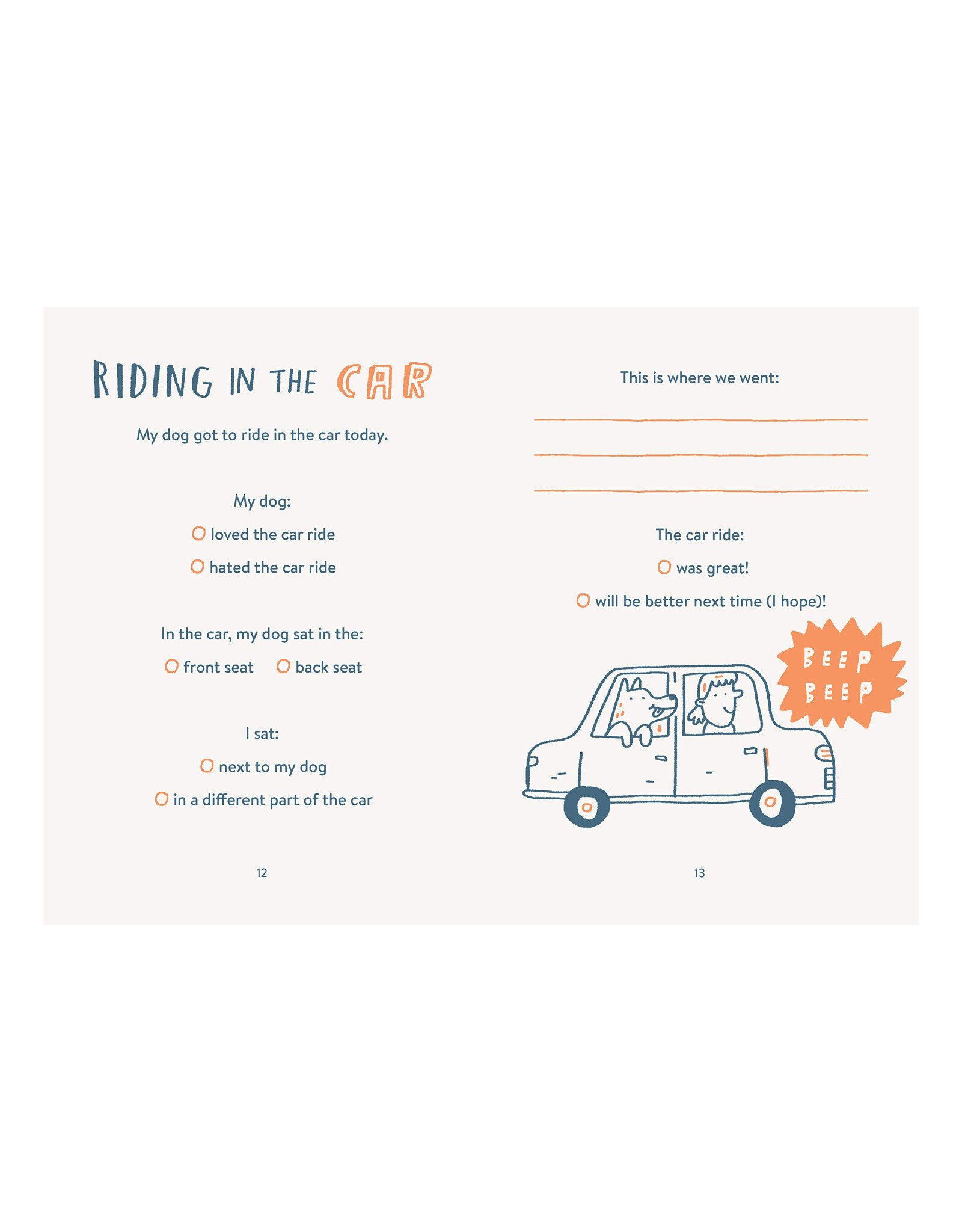 My Dog Book Keepsake Journal