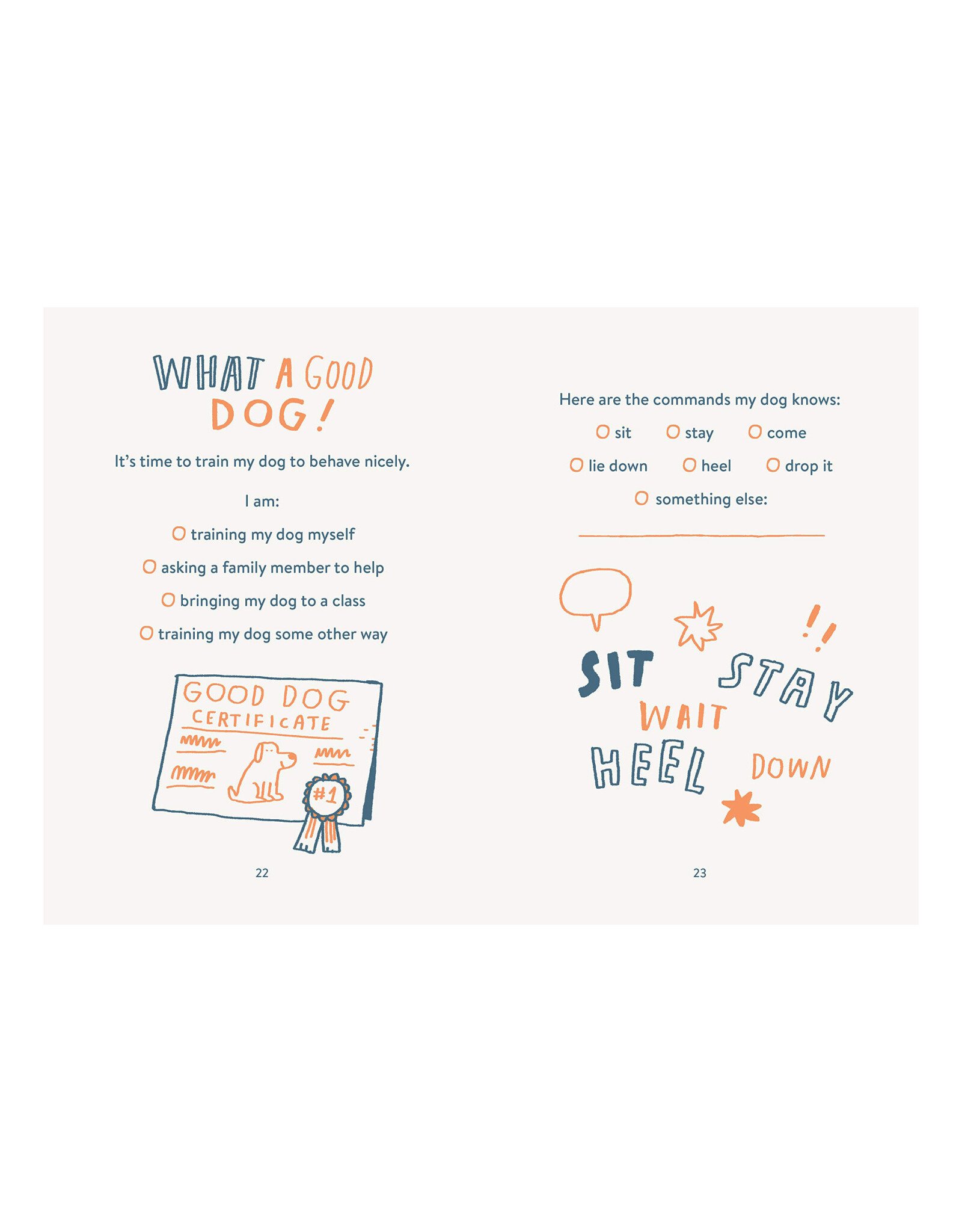 My Dog Book Keepsake Journal