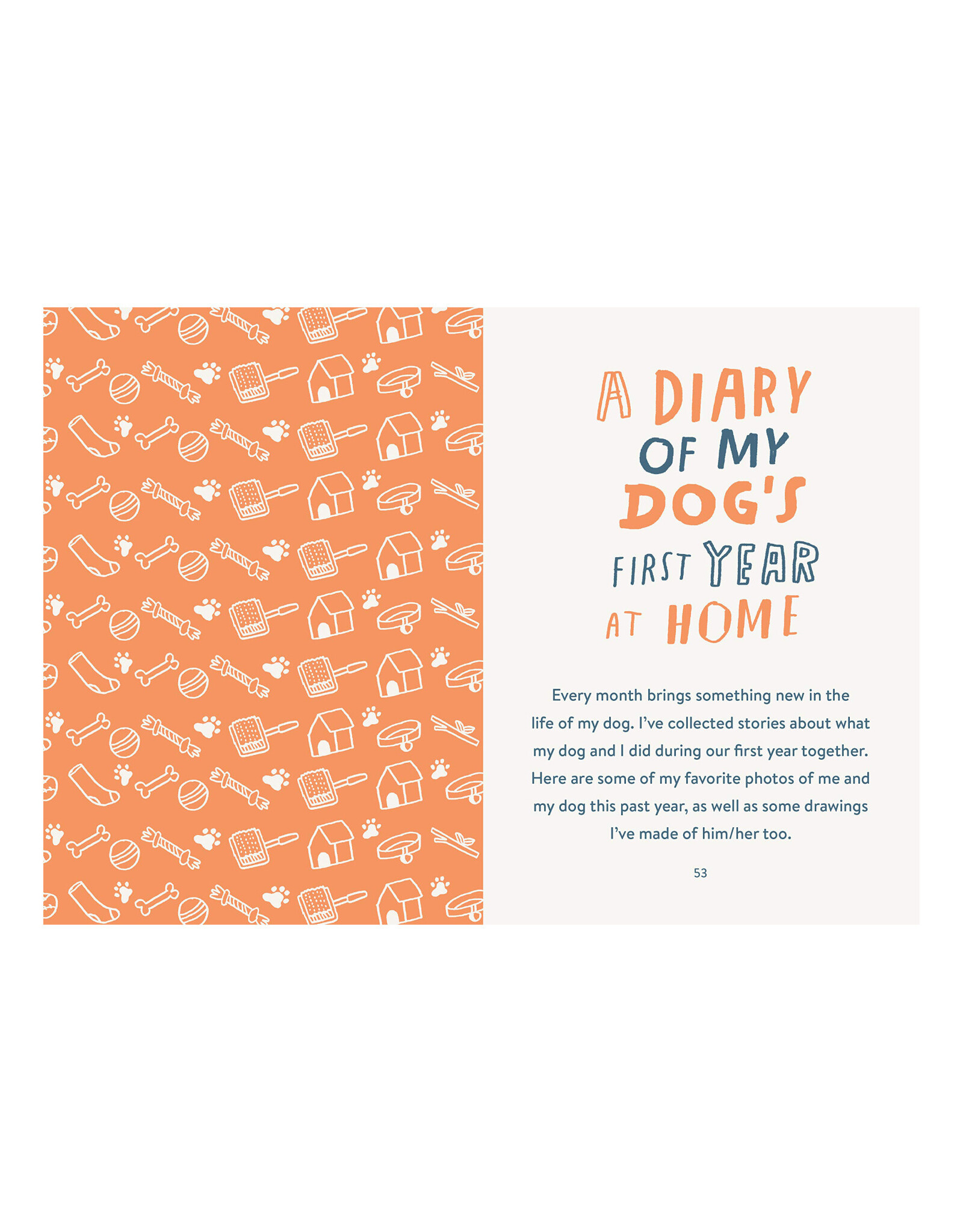 My Dog Book Keepsake Journal