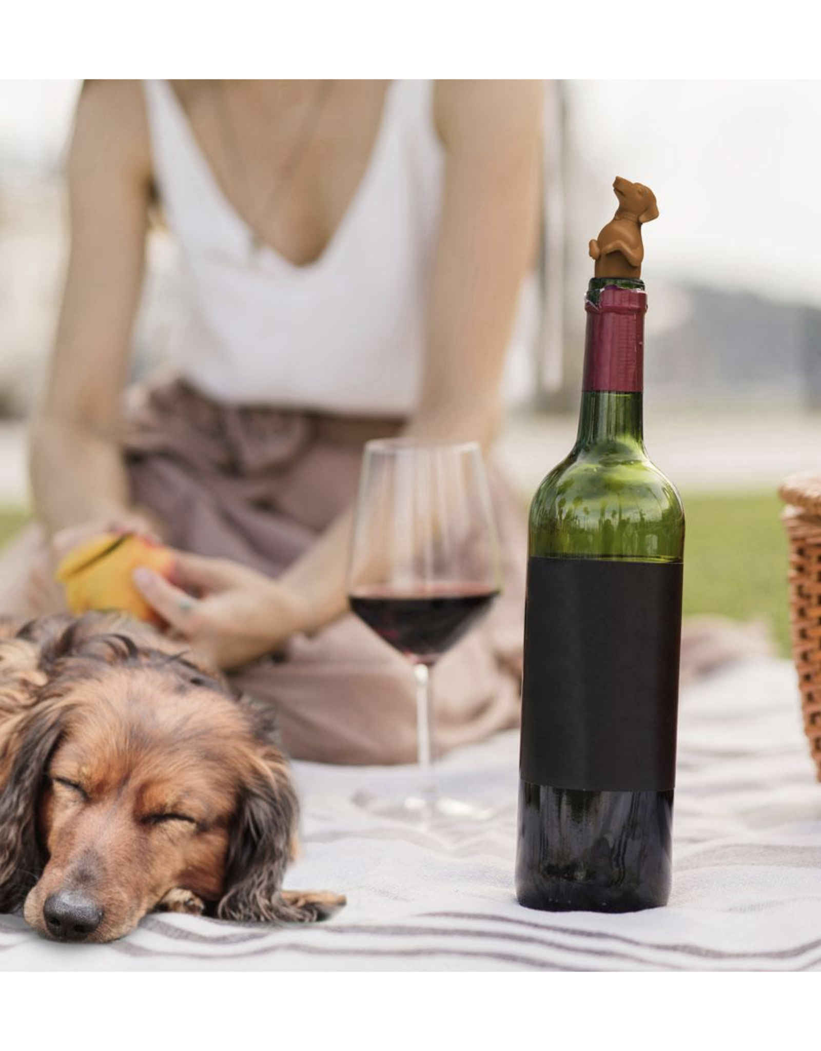 Wiener Dog Wine Stopper
