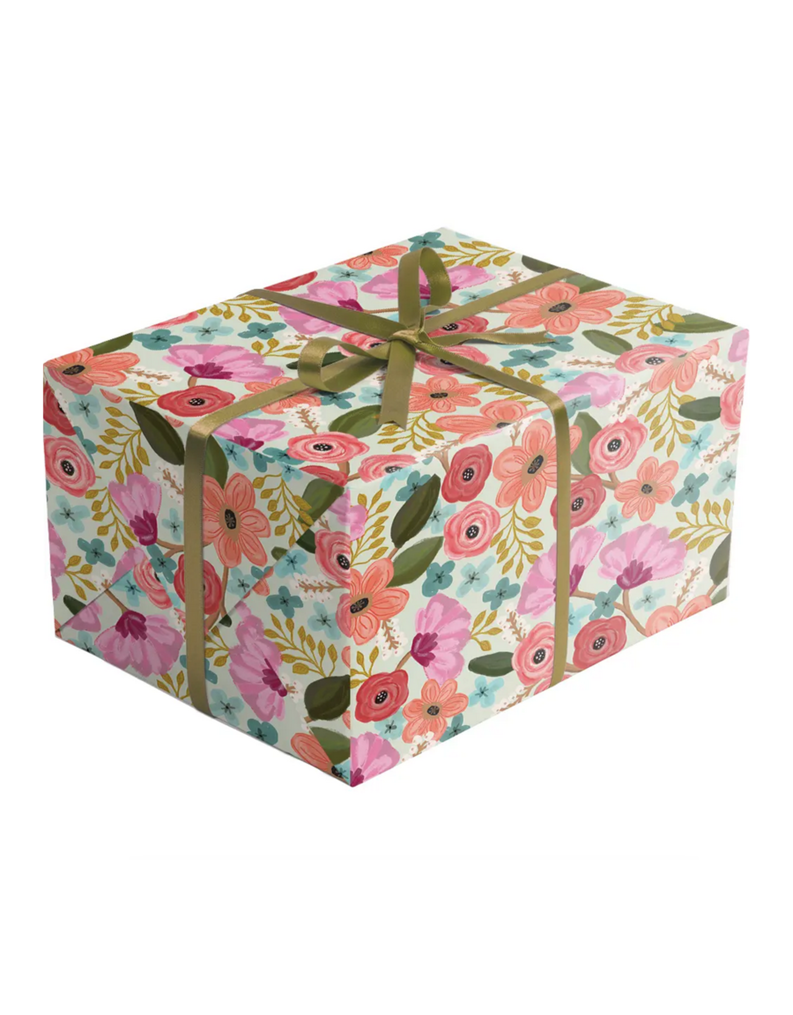 Roma Floral Wrapping Paper-  Curbside Only