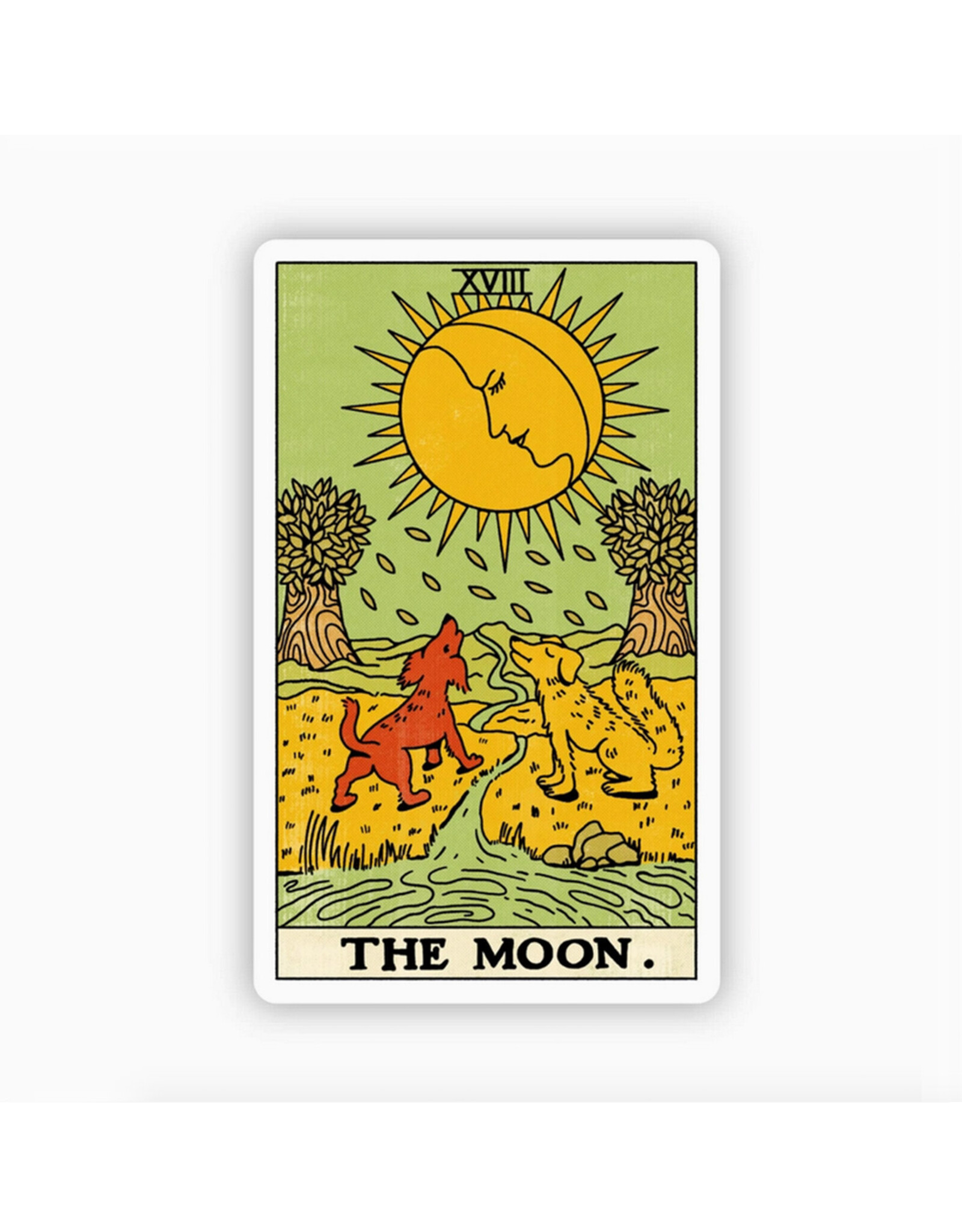 Tarot Sticker - The Moon
