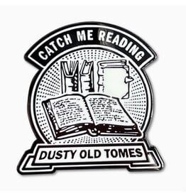 Arcane Bullshit Dusty Old Tomes Enamel Pin