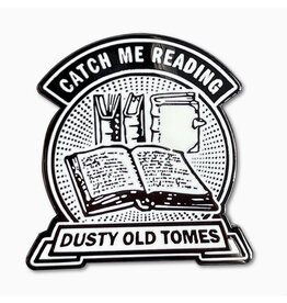 Dusty Old Tomes Enamel Pin
