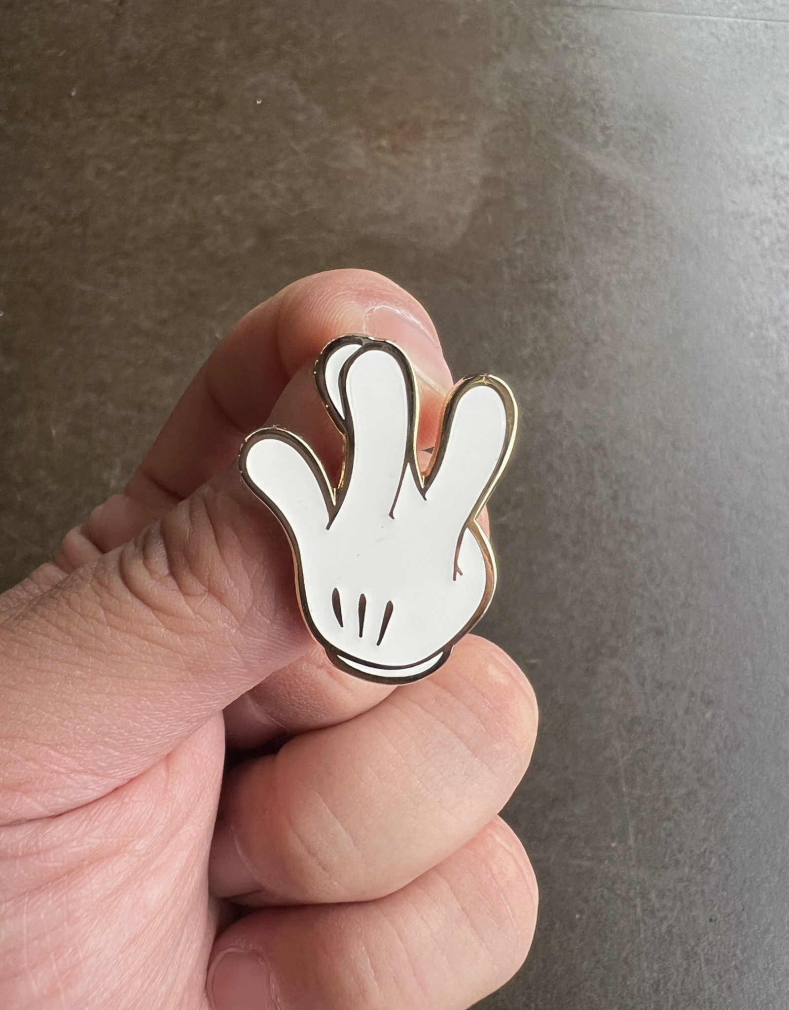 Mickey "West Side" Enamel Pin - Glow in the Dark!