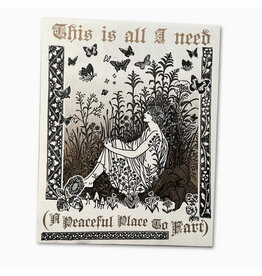 Peaceful Place To Fart Print - 8 x 10" Peaceful Place To Fart Print - 8 x 10"