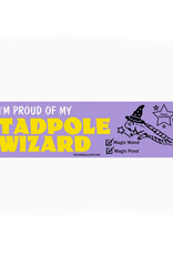 Tadpole Wizard Bumper Sticker