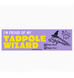 Tadpole Wizard Bumper Sticker