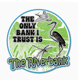 Riverbank Trust Round Sticker