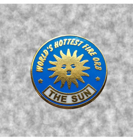 World's Hottest Fire Orb Enamel Pin *