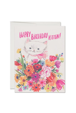 Happy Birthday Kitten Greeting Card
