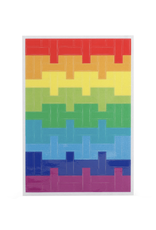Bike Reflector Stickers - Rainbow Blocks Bike Reflector Stickers - Rainbow Blocks
