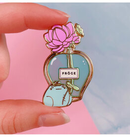 Perfume Frog Enamel Pin