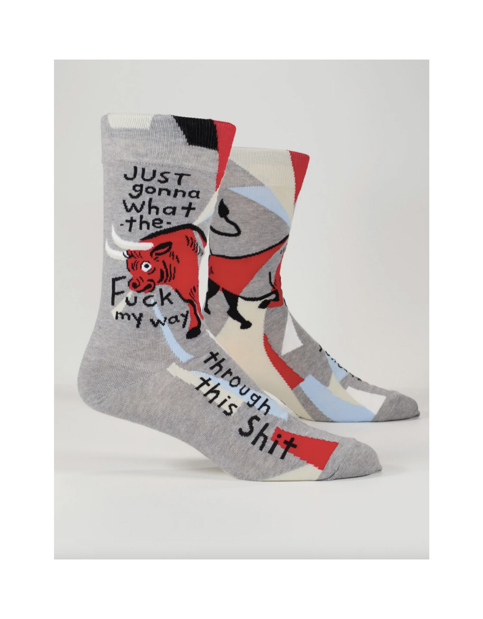 WTF My Way Through Men's Crew Socks