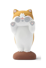Tabby Tora Squished Window Cat Figurine