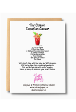 Happy Birthday Bloody Canadian Caesar Greeting Card
