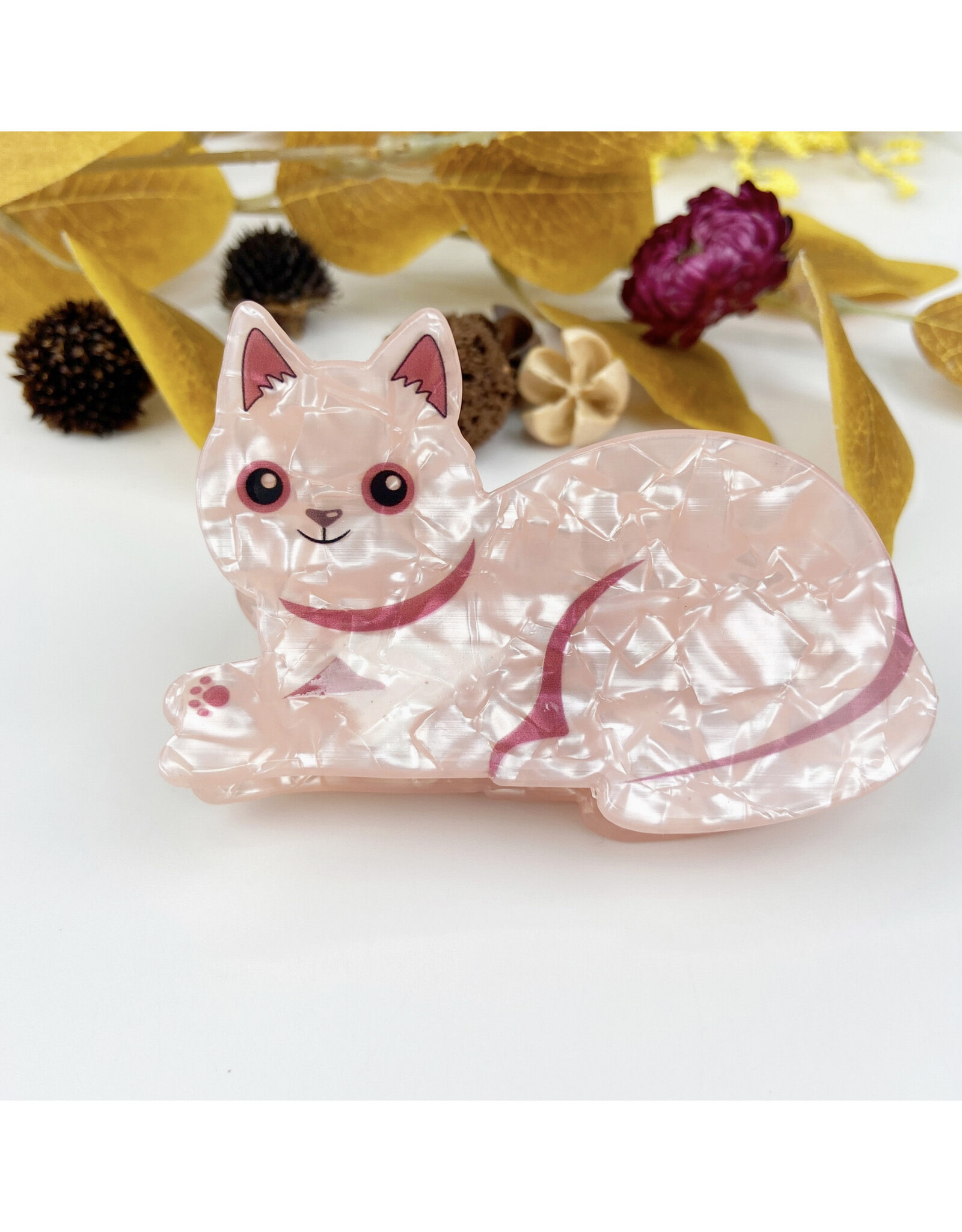 Pink Kitty Cat Claw Clip (Mildstyles)
