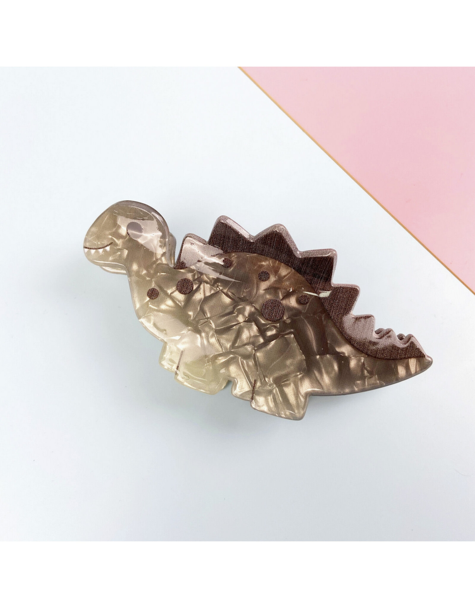 Brown Dino Claw Clip