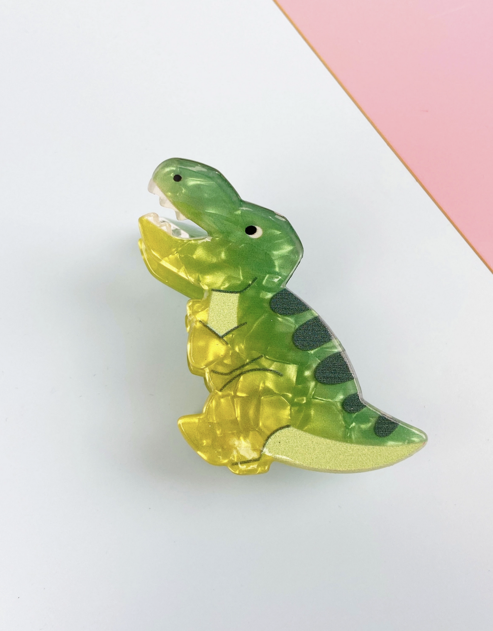 Green Dino Claw Clip