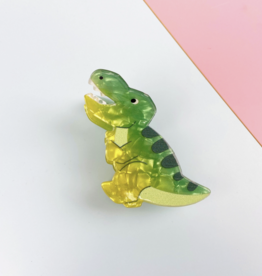Green Dino Claw Clip