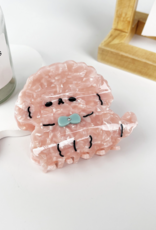 Pink Puppy Claw Clip